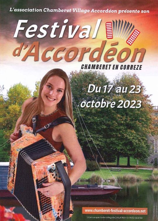 Festival d'Accordéon de Chamberet du 17 au 23 octobre 2023