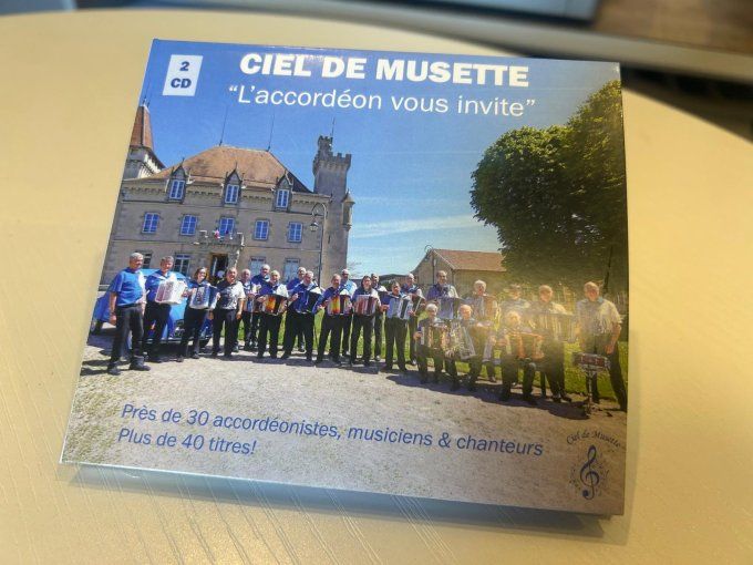 Double CD Ciel de Musette - "L'accordéon vous invite"