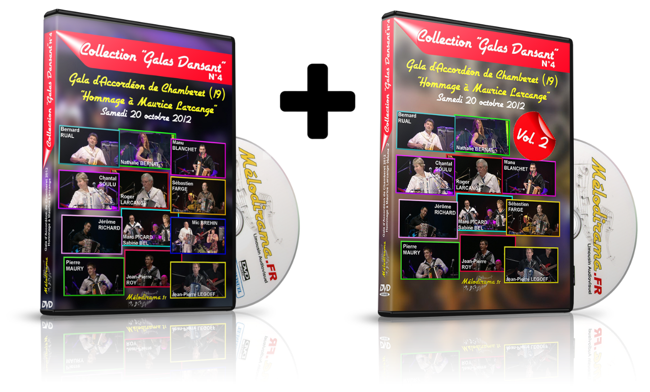 Pack 2 DVD : Chamberet 2012 Volume 1 & 2