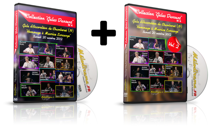 Pack 2 DVD : Chamberet 2012 Volume 1 & 2