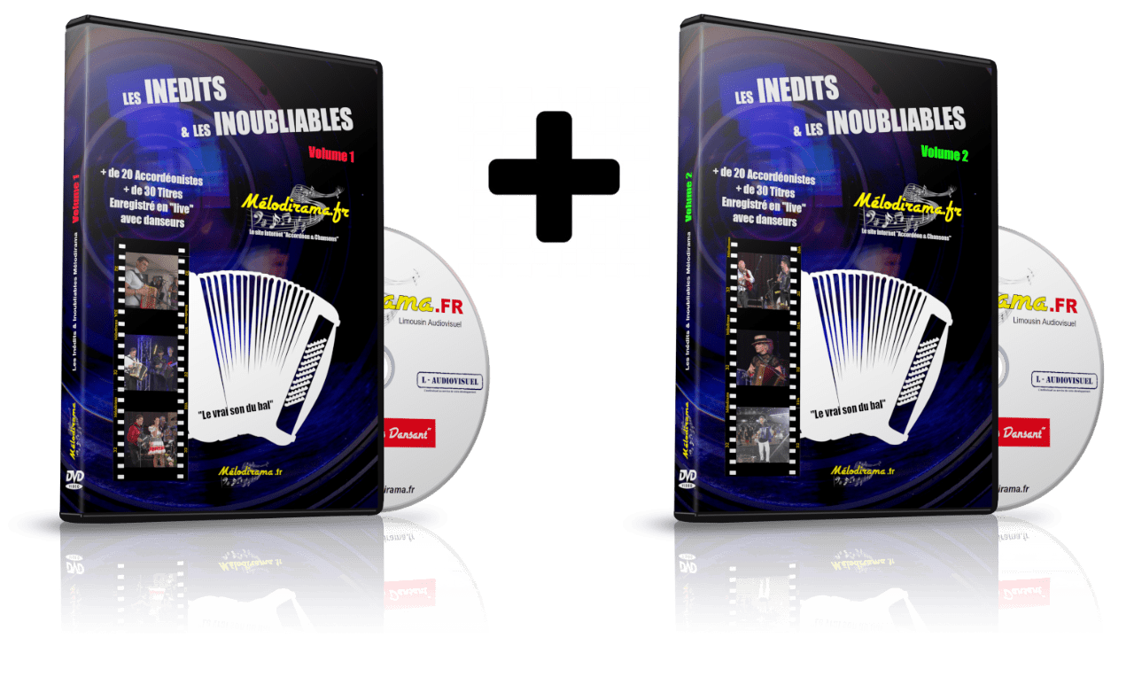 Pack 2 DVD : Les Inédits & Inoubliables Volume 1 & 2