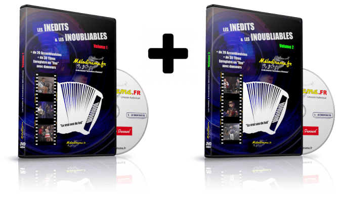 Pack 2 DVD : Les Inédits & Inoubliables Volume 1 & 2